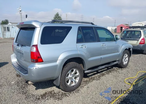 2007 Toyota 4Runner Sport V6 from USA, damaged, VIN JTEBU14R070124318